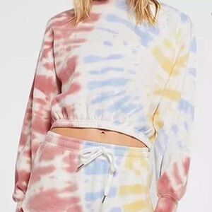 Z Supply Tye Dye cropped crew neck (have in two sizes: S and L)